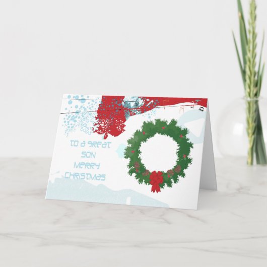 Kerst Kaart voor kinderen (Voorkant)