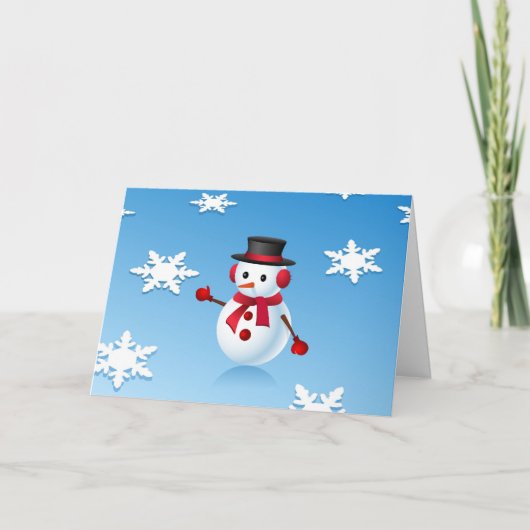 Kerst Kaart voor kinderen om te geven (Voorkant)