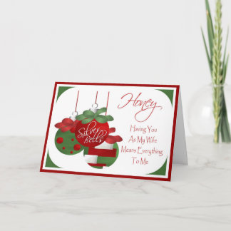 Kerst Kaart voor vrouw