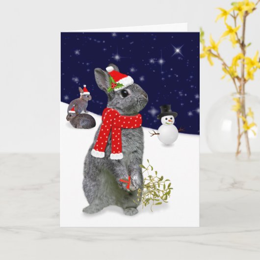 Kerst Kaarten (Gele Bloem)