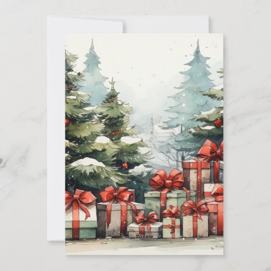  Kerst Kaarten (Achterkant)