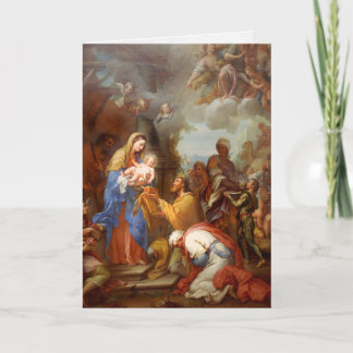 Kerst Kaarten | Aanbidding der koningen 1