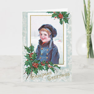 Kerst Kaarten Authentieke Vintage Afbeeldingen