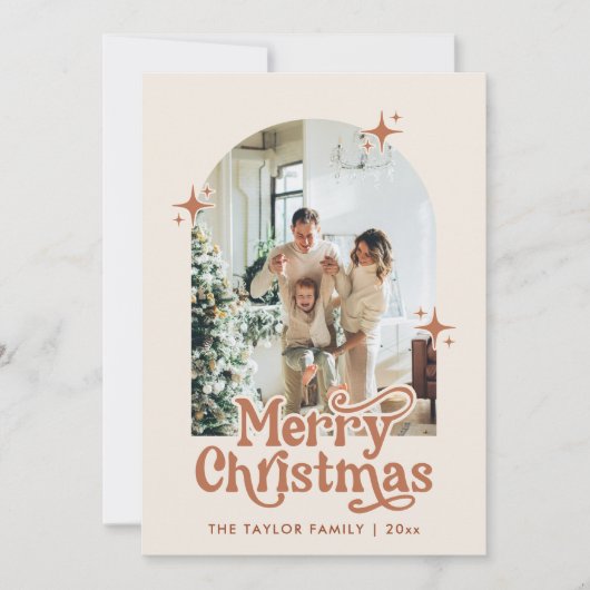 Kerst Kaarten | Boho Kerst Kaarten (Voorkant)