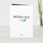 kerst-Kaarten met kerst-baliedrukspeler Feestdagen Kaart (Achterkant)