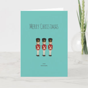 Kerst Kaarten - Speelgoed Soldiers