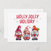 Kerst Kabouters Feestdagenkaart (Voorkant / Achterkant)