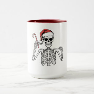 Kerst Kado Skelet Mok