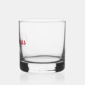 Kerst Kamp Glas Barware | Beste bril (Links)