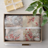 Kerst Kardinaal Pleinen Tissuepapier (Geschenk)