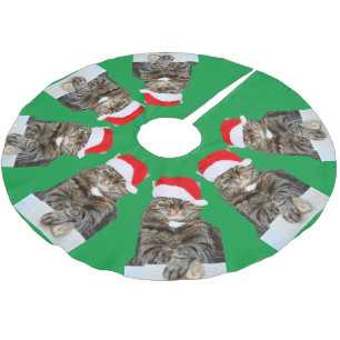 Kerst Kat Humbug Foto Boom Rok Kerstboom Rok