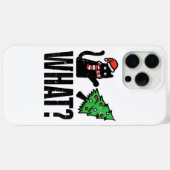 Kerst Kat Tipping Xmas Boom Grappig Case-Mate iPhone Case (Achterkant (horizontaal))