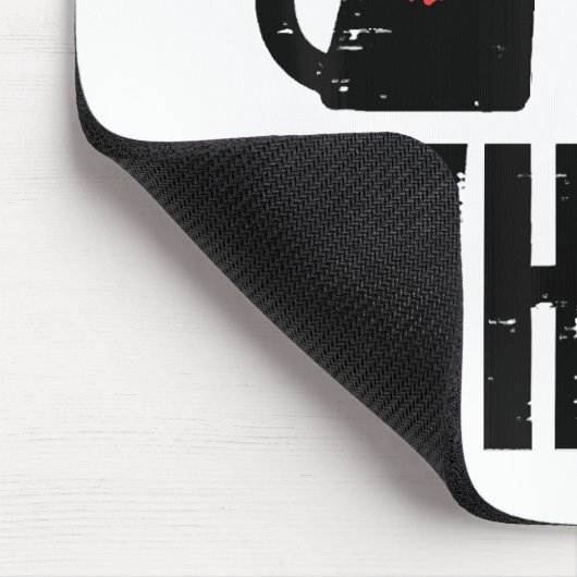 Kerst Kat Tipping Xmas Boom Grappig Muismat (Hoek)