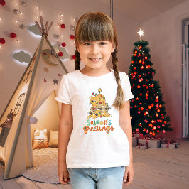 Kerst Katten Humor Kinder T-shirt