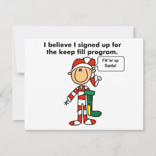 Kerst Keep Fill Programma Tshirts en Geschenken