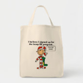 Kerst Keep Fill Programma Tshirts en Geschenken Tote Bag (Voorkant)