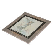  Kerst Keramische Tegel + wensen Tegeltje (Zijkant)