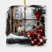 Kerst Keramische Versiering Keramisch Ornament (Voorkant)