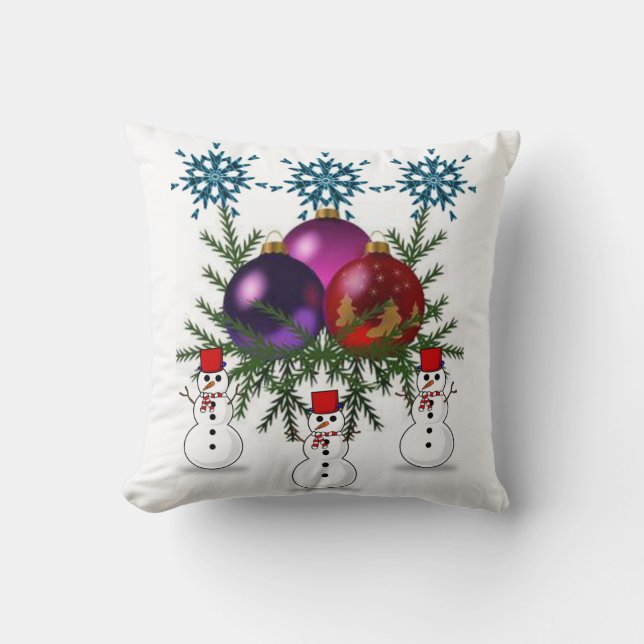 Kerst Kerkussens Kussen (Voorkant)