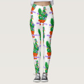 kerst - kerst cactus leggings (Voorkant)