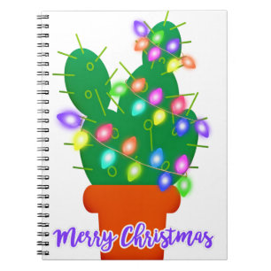 kerst - kerst cactus notitieboek