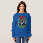 kerst kerst egel trui (Voorkant volledig)