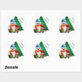  kerst kerst Klassieke Sticker (Vel)