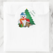  kerst kerst Klassieke Sticker (Tas)