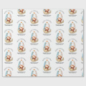 Kerst Kerst Religieus Inpakpapier (Vlak)