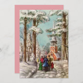  Kerst Kerst Vakantie Kaart (Voorkant / Achterkant)