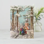  Kerst Kerst Vakantie Kaart (Staand voorkant)