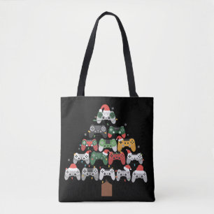 Kerst Kerstboom Gamers Gamer Xmas Cadeaus  Draagtas