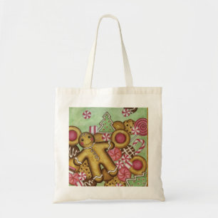 Kerst Kerstbrood Boodschappentas Tote Bag