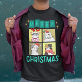 Kerst-kerstcadeaus voor fijne kerst t-shirt