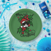 Kerst-kerstcadeautje Papieren Bordje (Feest)