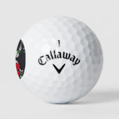 kerst kerstfeestdag golfballen (Logo)