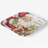 kerst kerstfeestdag papieren bordje (Gebogen)