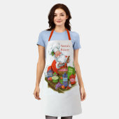 kerst kerstfeestdag schort (Gedragen)