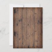 Kerst-kerstfeestelijke Waterverf Kaart (Achterkant)