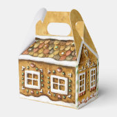 Kerst Kersthuis Bedankdoosjes (Achterkant)