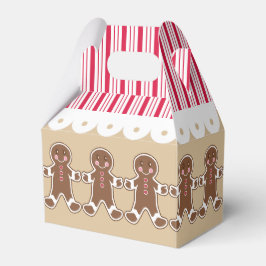 Kerst Kersthuis Feestje Behandelingen Cadeau Doos Bedankdoosjes