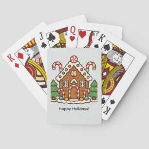 Kerst Kersthuis Pokerkaarten