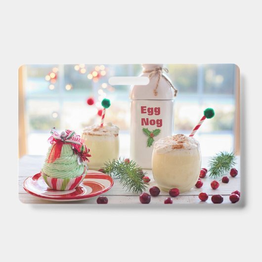 KERST KERSTKERSMELK BADGE (Voorzijde)
