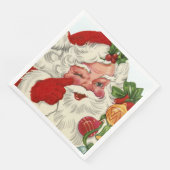 kerst kerstkerstkerstman servet (Hoek)