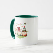 Kerst Kerstmis Kabouters Mok (Voorkant links)