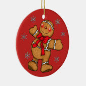 Kerst-kerstsierdecoratie in gebak keramisch ornament (Rechts)