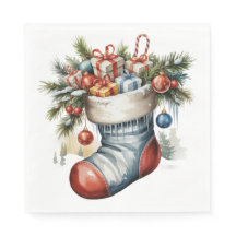 KERST KERSTSTOK EN CADEAUS IN RETROSTIJL