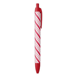 Kerst Kerststok Pepermunt Schrijfpens Zwarte Inkt Pen