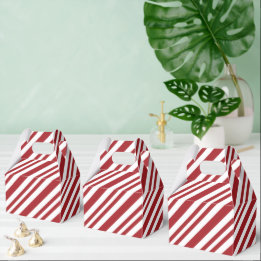Kerst Kerststok Strepen Bedankdoosjes
