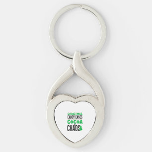 Kerst Kerststokjes Cacao Chaos Design Sleutelhanger